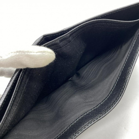 Prada Saffiano Leather Bifold Wallet Black - Picture 7 of 10